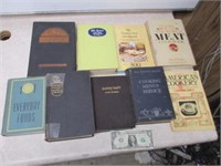 Lot of Antique/Vintage Cookbooks