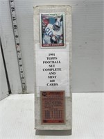 1991 Topps football card set