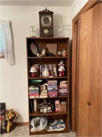 Bookshelf and Contents 30” x 11.5” x 71”  (shelf