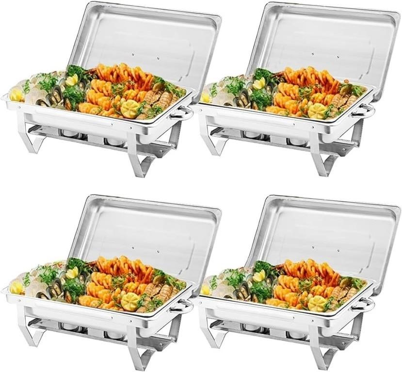 Kweetle 4 Pack of Chafing Dish - 8 Quart