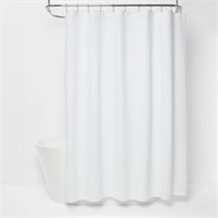 Diamond Matelesse Shower Curtain White - Threshold