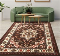 Antep Rugs Alfombras (Non-Slip) Floral Low Profile
