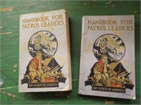 2 1935 Handbook for Patrol Leaders Manuals