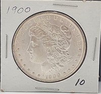 1900 Morgan Silver Dollar- BU