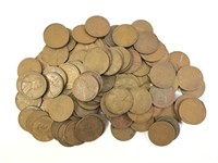 100 Wheat Back Pennies, US Coins