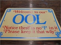 3 pool signs