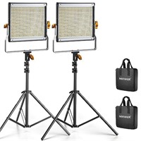 NEEWER 2 Pack Dimmable Bi Color 480 LED Video