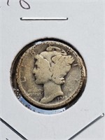 1918 Mercury Dime