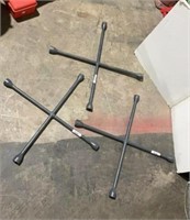 3 large tire irons