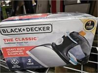 Black+decker the classic steam iron