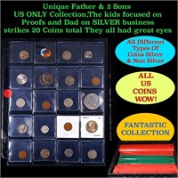 Unique Father & 2 Sons US ONLY Collection,The kids