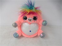 Stuffed Animal Toy, Pink/Rainbow, 12"