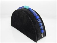 60 ct Lapis Lazuli w/ Turquoise Bracelet