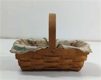 2000 Longaberger Small Rectangle Basket with