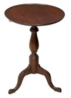 AMERICAN CHERRYWOOD ROUND TOP SIDE TABLE