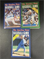 1988-90 Baseball Guide Books