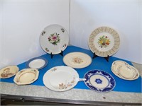 Assorted Vintage Plates & Dishes