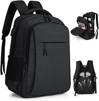 Laptop Backpack 15.6 Inch, Black