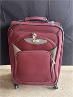 Bass Spinner Maroon Luggage - Overhead size