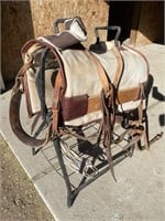 PACK SADDLE #1 WITH RIGGING (MORGAN'S BRAND)