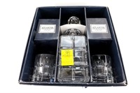 Atlantis Crystal Decanter in Box With (4) Glasses
