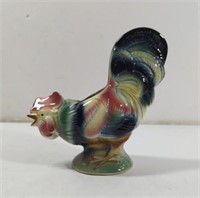 Vintage Royal Copley Rooster Planter Has Chip As