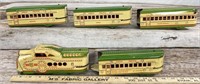 Marx tinplate Union Pacific M10005 passenger set: