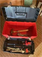 Toolbox with tools