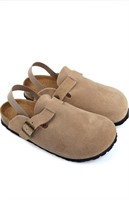 Size 27
Kids Suede Clogs Toddler Clogs Slip-on