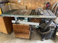 GRIZZLY TABLESAW WITH CRAFTSMAN ROUTER TABLE