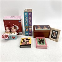 Tray- I Love Lucy S&P Shakers, Music Box, VHS Set