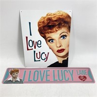 Tray- Lucille Ball Metal Signs