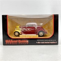 ‘34 Ford Coupe Die Cast Scale Model Toy Car