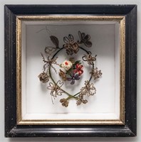 EARLY 20TH CENTURY HANDMADE WREATH