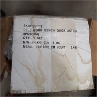 Work bench quick action 8 position NIB