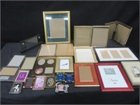 27 PICTURE FRAMES (VARIOUS SIZES)