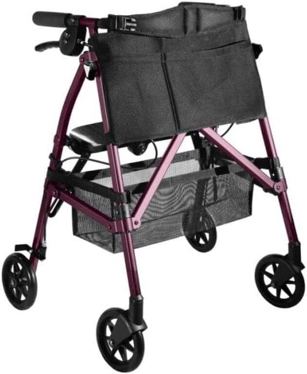 Stander EZ Fold-N-Go Rollator w/Wheels & Seat