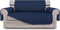 Easy-Going Cover for 2-Cushion Couch, Navy, 1pc