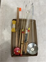 Flat of Misc Fishing Rods