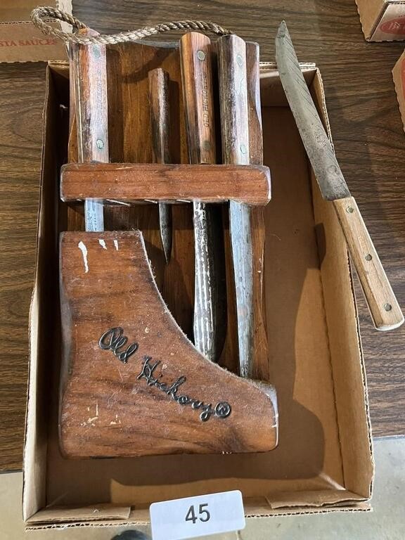 Old Hickory Knives + (1) Case Knife