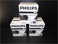3 New Philips 19W LED Flood Lights
