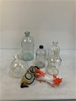 Glass Beakers, Goggles, etc.