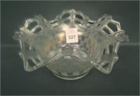 Fenton 2 Row Open Edge Lg. 6 Ruffled Basketweave