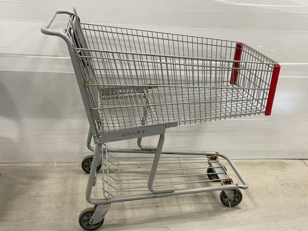 Used grocery cart