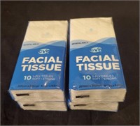 4 packs of Facial Tissues