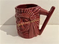 Chief Sitting Bull Mug w/handle 3 ½"
