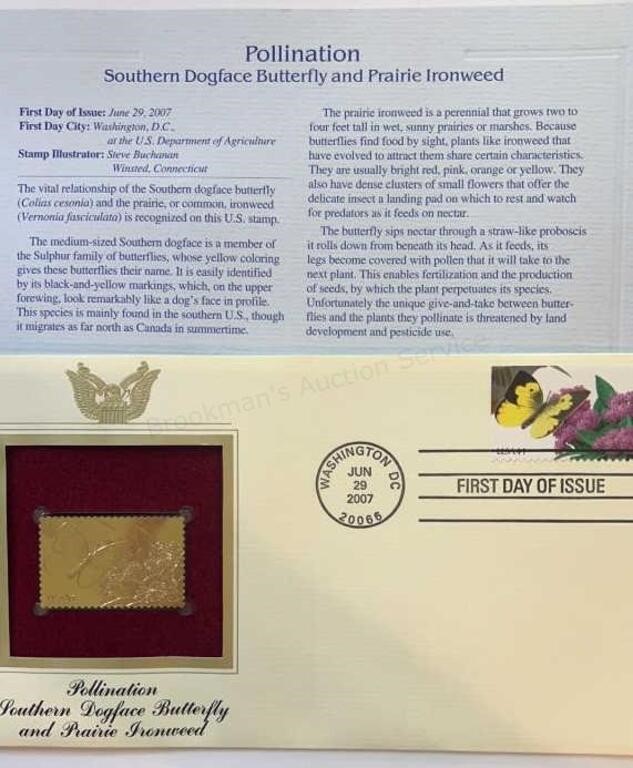 2007 Pollination Southern Dogface Butterfly Stamp