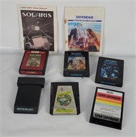 6 Atari 2600 Games - Asteroids, Defender