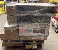 *SEE DESC* Pallet Of Monitors & TVs