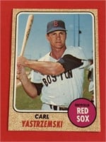 1968 Topps Carl Yastrzemski Card #250 HOF 'er